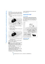 Предварительный просмотр 100 страницы BMW 2009 6 Series Owner'S Manual