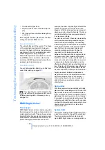 Предварительный просмотр 102 страницы BMW 2009 6 Series Owner'S Manual