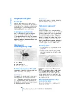 Предварительный просмотр 108 страницы BMW 2009 6 Series Owner'S Manual