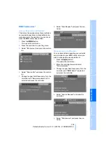 Предварительный просмотр 205 страницы BMW 2009 6 Series Owner'S Manual