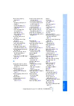 Предварительный просмотр 259 страницы BMW 2009 6 Series Owner'S Manual