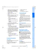 Preview for 29 page of BMW 2009 M3 Owner'S Manual