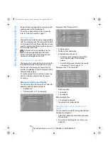 Preview for 72 page of BMW 2009 M3 Owner'S Manual