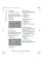 Preview for 132 page of BMW 2009 M3 Owner'S Manual