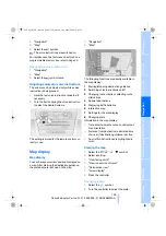 Preview for 141 page of BMW 2009 M3 Owner'S Manual