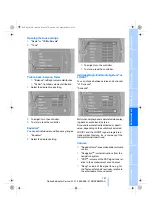 Preview for 149 page of BMW 2009 M3 Owner'S Manual