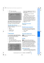 Preview for 169 page of BMW 2009 M3 Owner'S Manual