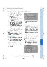 Preview for 175 page of BMW 2009 M3 Owner'S Manual