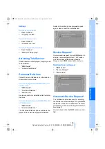 Preview for 191 page of BMW 2009 M3 Owner'S Manual