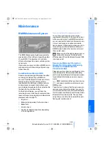 Preview for 209 page of BMW 2009 M3 Owner'S Manual