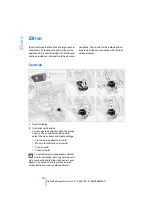 Предварительный просмотр 18 страницы BMW 2009 M5 Owner'S Manual