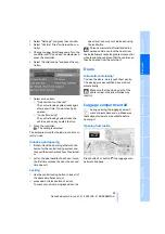 Предварительный просмотр 37 страницы BMW 2009 M5 Owner'S Manual