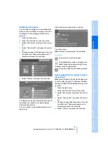 Предварительный просмотр 73 страницы BMW 2009 M5 Owner'S Manual