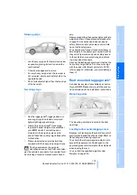 Предварительный просмотр 121 страницы BMW 2009 M5 Owner'S Manual