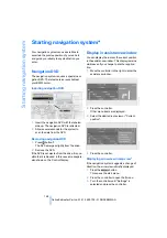 Предварительный просмотр 126 страницы BMW 2009 M5 Owner'S Manual