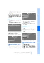 Предварительный просмотр 137 страницы BMW 2009 M5 Owner'S Manual