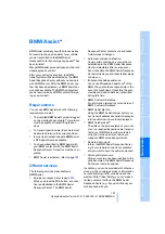 Предварительный просмотр 193 страницы BMW 2009 M5 Owner'S Manual