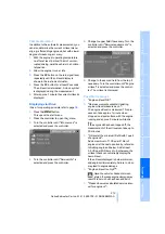 Предварительный просмотр 215 страницы BMW 2009 M5 Owner'S Manual