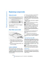 Предварительный просмотр 224 страницы BMW 2009 M5 Owner'S Manual