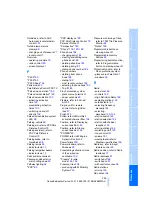 Предварительный просмотр 257 страницы BMW 2009 M5 Owner'S Manual