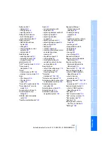 Предварительный просмотр 259 страницы BMW 2009 M5 Owner'S Manual