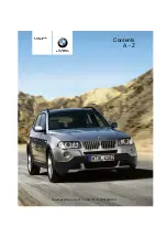 BMW 2009 X3 Owner'S Manual preview