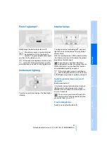 Preview for 63 page of BMW 2009 X3 Owner'S Manual