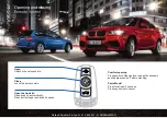 Предварительный просмотр 4 страницы BMW 2009 X5 Quick Reference Manual