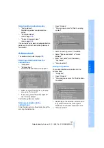 Preview for 123 page of BMW 2009 Z4 Owner'S Manual