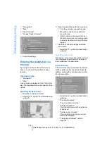 Preview for 126 page of BMW 2009 Z4 Owner'S Manual