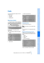 Preview for 143 page of BMW 2009 Z4 Owner'S Manual