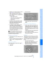 Preview for 167 page of BMW 2009 Z4 Owner'S Manual