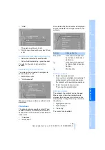 Preview for 171 page of BMW 2009 Z4 Owner'S Manual