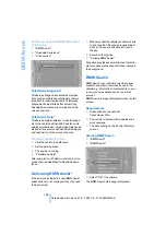 Preview for 182 page of BMW 2009 Z4 Owner'S Manual