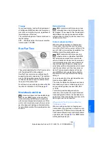 Preview for 197 page of BMW 2009 Z4 Owner'S Manual