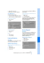 Предварительный просмотр 181 страницы BMW 2010 M6 Owner'S Manual