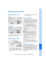 Предварительный просмотр 205 страницы BMW 2010 M6 Owner'S Manual