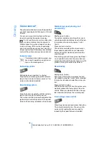 Предварительный просмотр 46 страницы BMW 2010 X3 Owner'S Manual