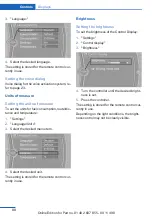 Предварительный просмотр 88 страницы BMW 2011 535i xDrive Owner'S Manual