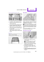 Предварительный просмотр 102 страницы BMW 2012 MINI COUNTRYMAN Owner'S Manual