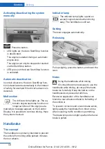 Предварительный просмотр 58 страницы BMW 2012 X1 Owner'S Manual