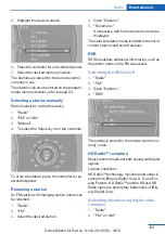 Предварительный просмотр 163 страницы BMW 2012 X1 Owner'S Manual