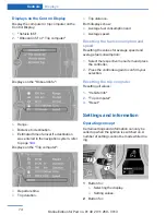 Предварительный просмотр 74 страницы BMW 2013 X1 Owner'S Manual