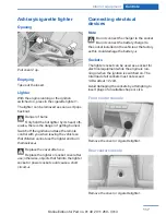 Предварительный просмотр 117 страницы BMW 2013 X1 Owner'S Manual