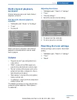 Предварительный просмотр 165 страницы BMW 2013 X1 Owner'S Manual