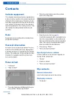 Предварительный просмотр 218 страницы BMW 2013 X1 Owner'S Manual