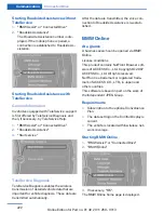 Предварительный просмотр 222 страницы BMW 2013 X1 Owner'S Manual