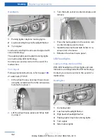 Предварительный просмотр 196 страницы BMW 2016 M4 Coupe Owner'S Manual