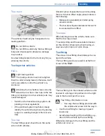 Предварительный просмотр 207 страницы BMW 2016 M4 Coupe Owner'S Manual