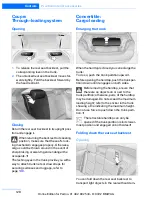 Preview for 129 page of BMW 3 SERIES CONVERTIBLE - CATALOGUE Owner'S Manual